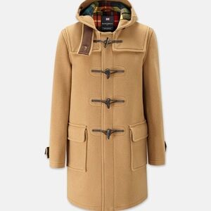 Gloverall 1951 Men's Tan Duffle Coat Size XXL